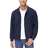 MAGCOMSEN Men's Track Jackets Lightweight Full-Zip Casual Coat Workout Running Athletic Active Jacket With Pockets