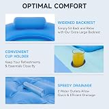 CO-Z Inflatable Portable Adult Bath Tub with Pump Foldable PVC Bath Spa view 5