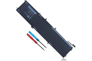 WYMISNIT 97WH 6GTPY Battery for Dell XPS 15 9560 9570 9550 7590 P56F P56F001 P56F002 Precision 5510 5520 5530 5540 M5520 M5510 Replacement,Vostro 7500 7590,GPM03 5XJ28 05XJ28 M2X4 5D91C 451-BBYB-TM 1P6KD 4GVGH