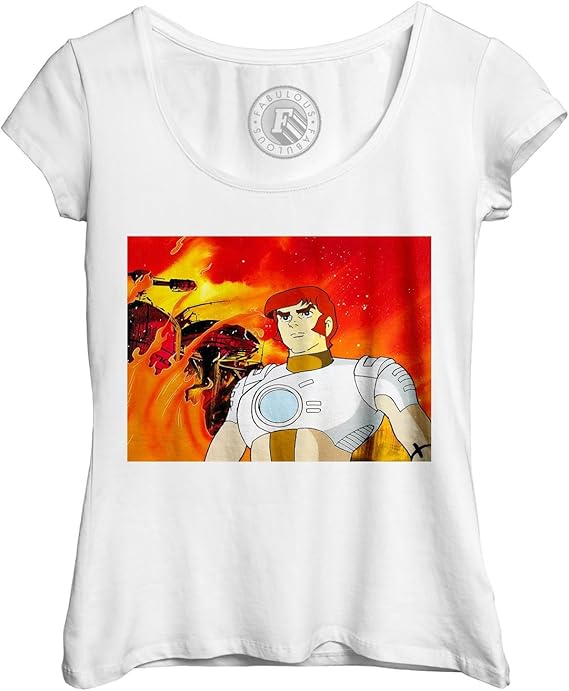 Fabulous T Shirt Femme Col Rond Echancré Capitaine Flam