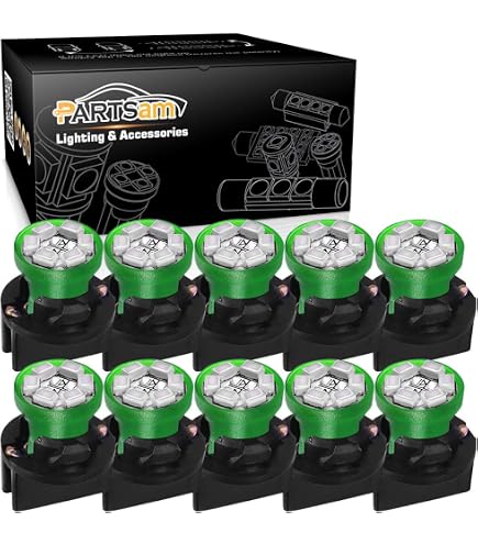 40-Pack Mixed Color T5/T10 LED 5050SMD Car Dashboard Indicator Lights – Universal 12V
