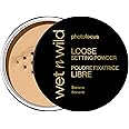 wet n wild Photo Focus Loose Baking Setting Powder, Highlighter Makeup, Suitable for All Skin Tones - Banana