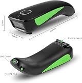NETUM C740 Wireless Bluetooth Barcode Scanner 1D 2.4G USB Cable iOS Android view 5