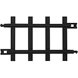 Lionel Ready-to-Play Straight Track Pack, 6-1/4”, 12 pieces, Black