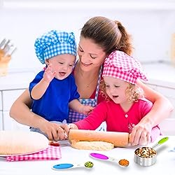 Measuring Cups & Spoons Set of 16, Wildone Premium