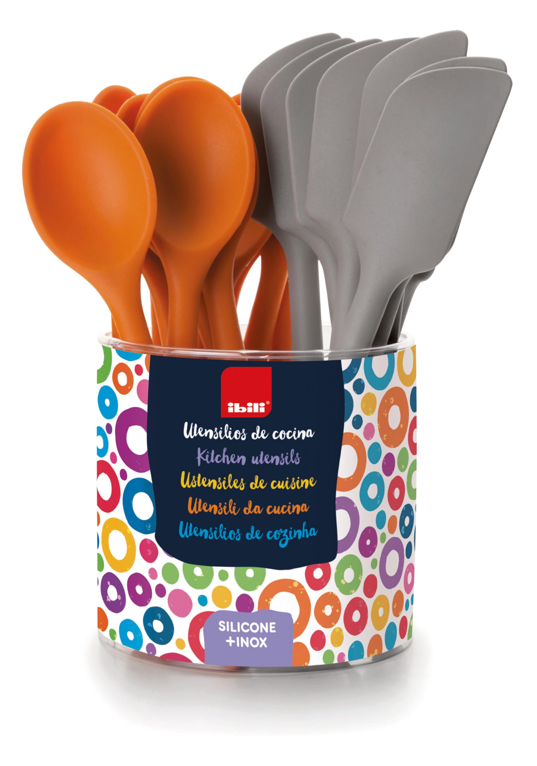 IBILI - 742601 SET OF 12 SPOONS + 8 SPATULAS