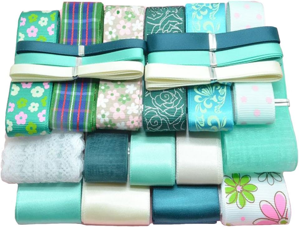DIY Hair Accessories Hair Clips Bows Making Kit, Assorted Sizes Bundle of Ribbon with 50pcs DIY Hair Clips Toos Set for Gorgeous Butterfly, Gift Wrapping by Sunsang (4)