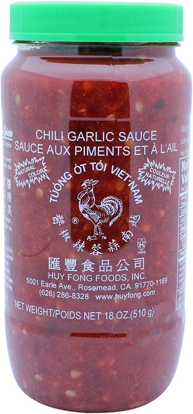 Huy Fong Chili Garlic Sauce 481ml Amazon.ca Grocery