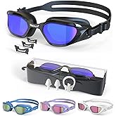 Whale Swimming Goggles Polarized Swim Goggles UV400 Anti-fog Suitable for Adults and Teenagers