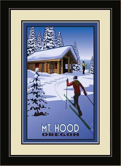 Northwest Art Mall Pb 4521 Mfgdm Ccc Mt Hood Oregon Cross Country