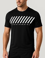 5 Pack Men’s Active Quick Dry Crew Neck T Shirts