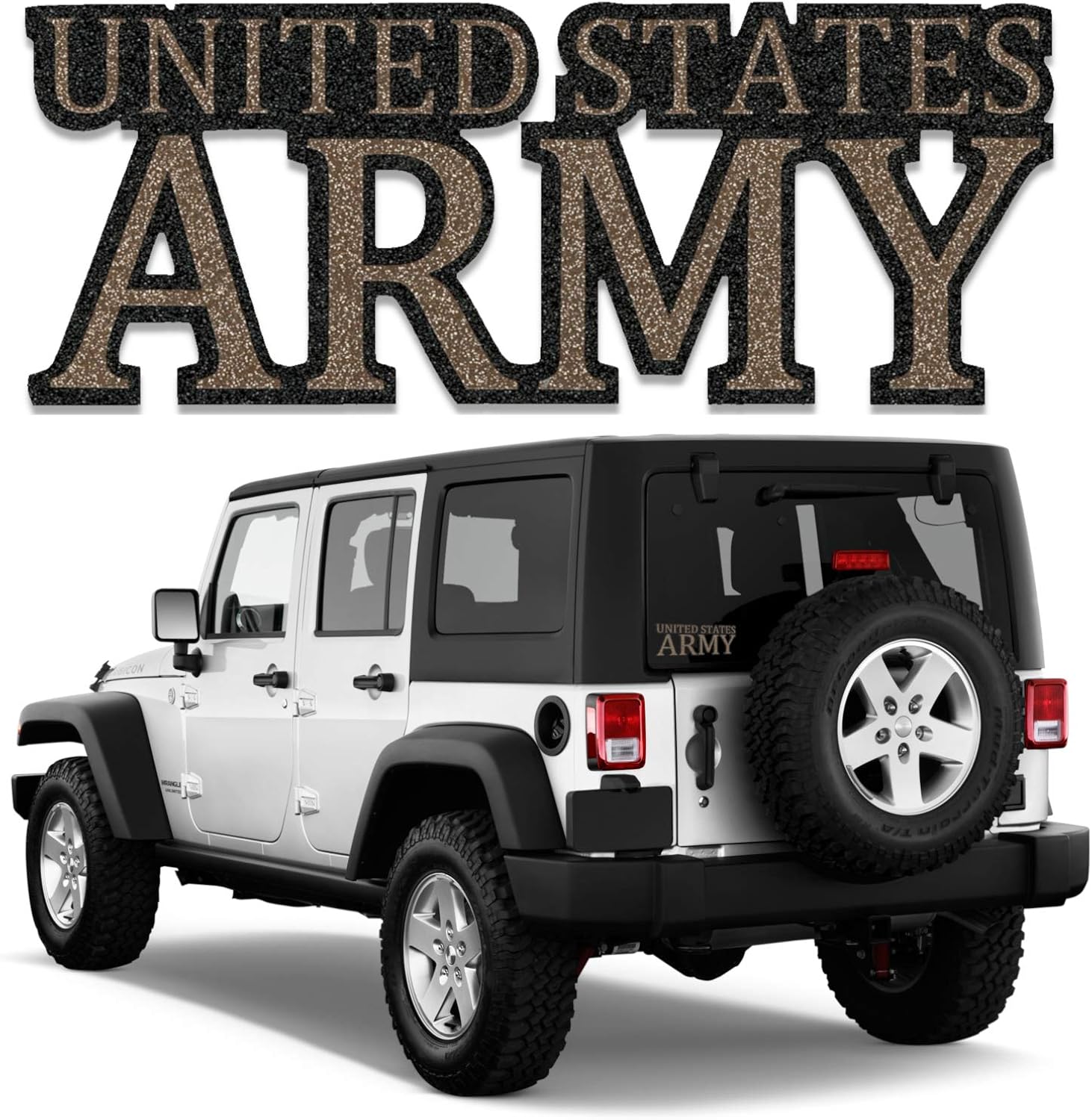 BriCals Vinyl Decals US Army Military Car & Truck Window