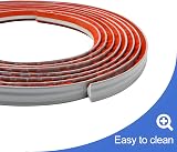 Zayejod Grey PVC Quadrant Trim 3m 19mm x 10mm Self Adhesive Beading view 9