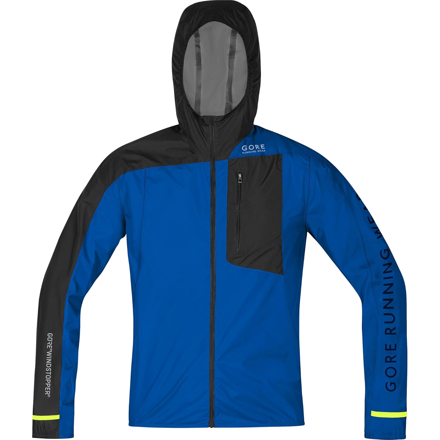 100105 GORE Wear Windproof Mens Hooded Running Jacket R7 GORE