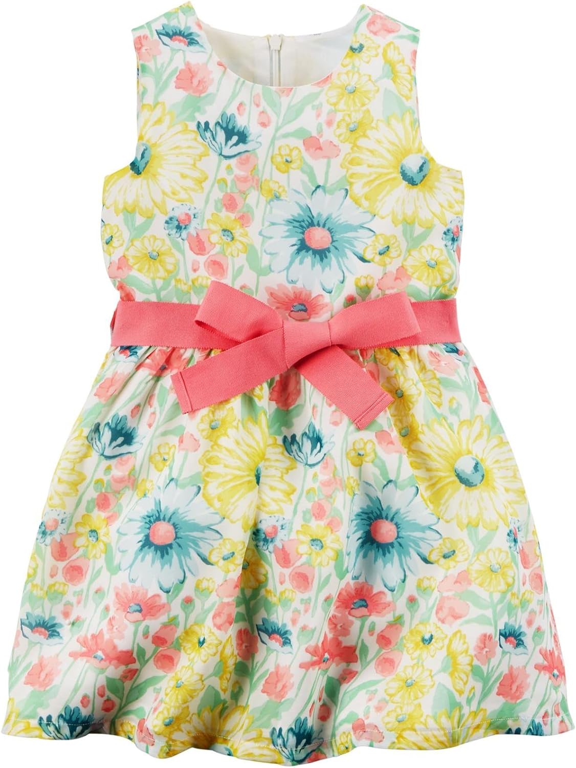 carters yellow floral dress