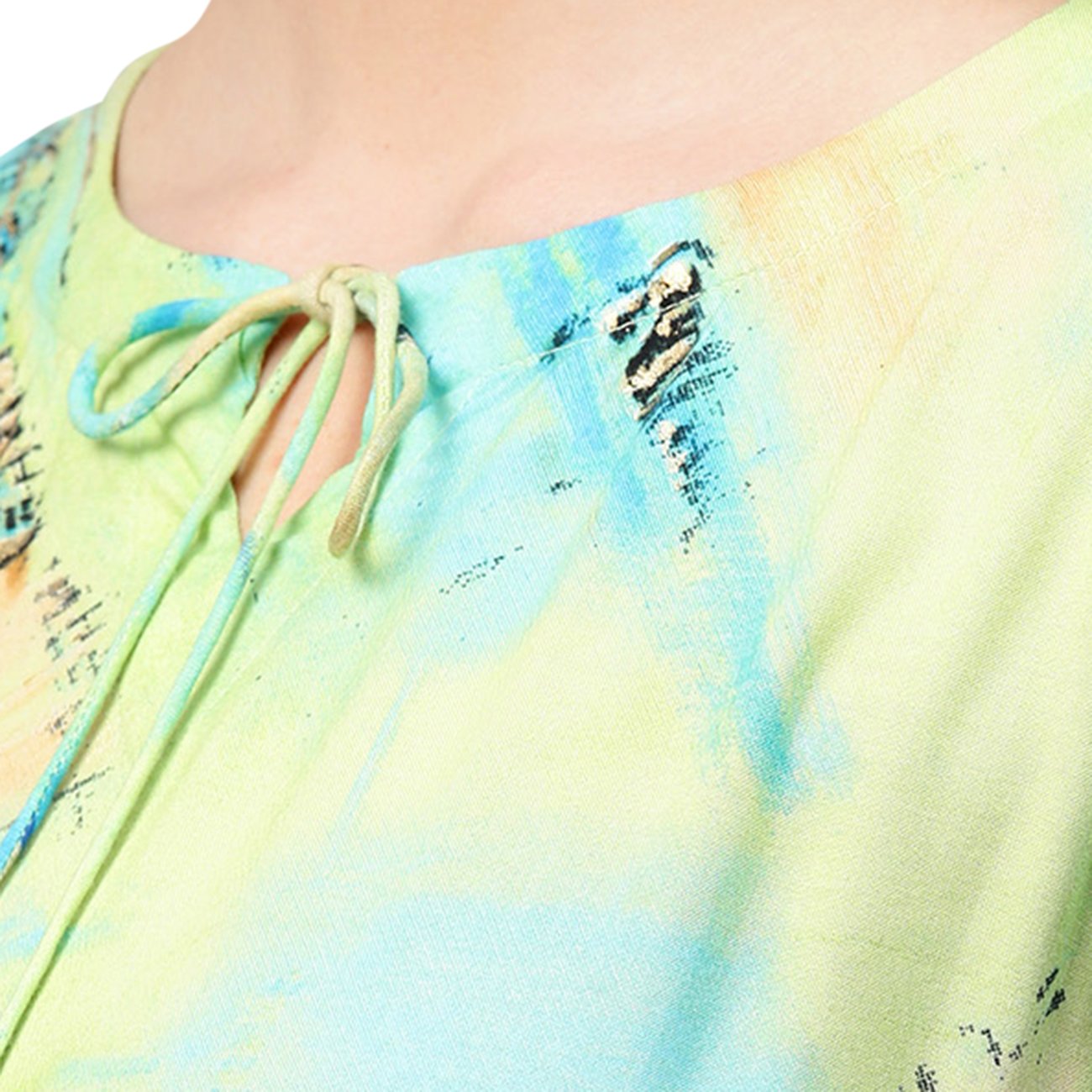 gerua women's anarkali kurta