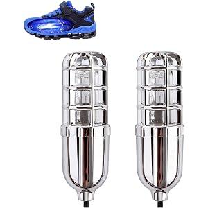 COIIOI UV Light, UV Shoe Sanitizer, Ultraviolet Shoe Deodorizer, 360°Ultraviolet Bulb Design, Smart Timing Ultraviolet Light