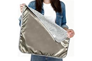 Babe Jellyeet Faraday Blanket: Protection Against Direct Contact from WiFi, Protection Blanket for Cell Phone, Tablet, Electronics (20.5" x 17.5"), Grey