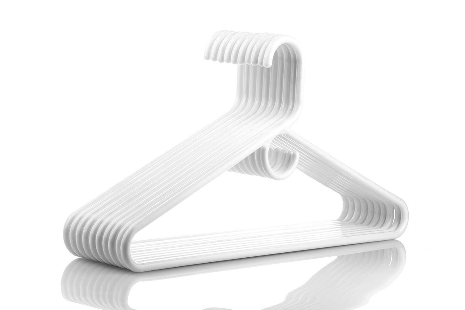Neaties USA Made Heavy Duty White Plastic Hangers, 24pk eBay