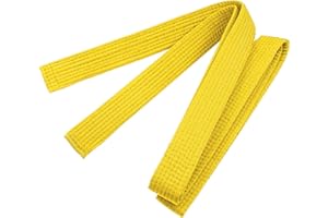 TOPTIE Karate Taekwondo Belt, Martial Arts Double Wrap Solid Rank Belt