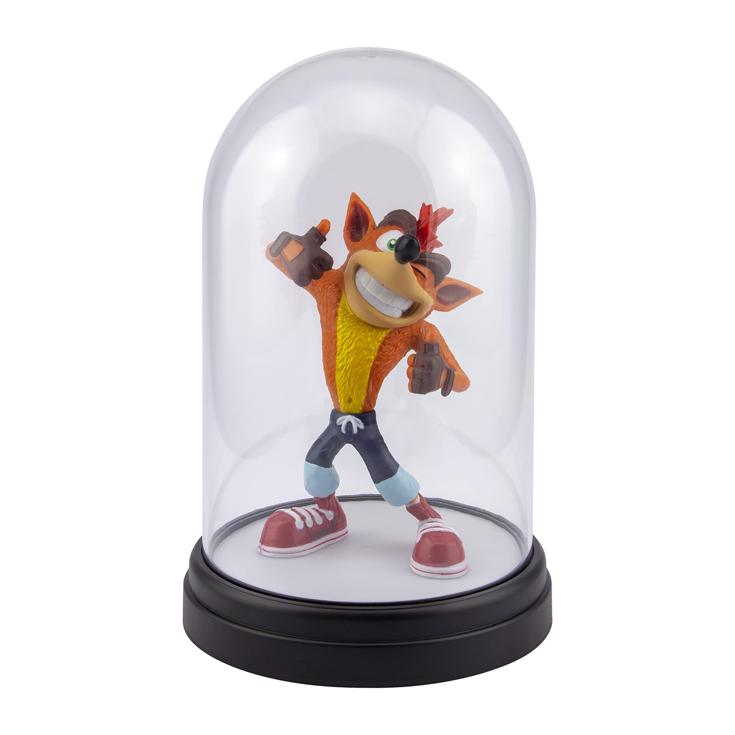 Paladone Crash Bandicoot Bell Jar Light Collectible Figure