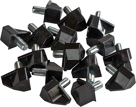 Amazon Com 100 Pack Rok Hardware 5mm Black Shelf Support Bracket Steel Pin Peg Kitchen Cabinet Book Shelves Holder Home Improvement