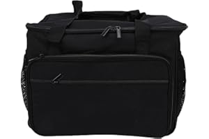 Generic Adjustable Compartments Steam Cleaner Storage Bag with Shoulder Strap for Organized Tools 38x33x27.5cm