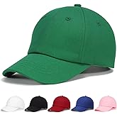 WILLPORT Kids Baseball Cap for Age 2-5,Adjustable Cotton Toddler Baseball Hat for Boys & Girls