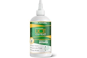 NATULABUSA Lice Shampoo | Helps Eliminate Lice, Super Lice & Nits | Repels & Prevents | Pesticide Free | 100% Natural | Tea Tree + Coconut Oil | Best Value | Smells Great.
