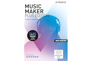 MAGIX Music Maker – 2019 Plus Edition – Produce, record and mix music [Download]