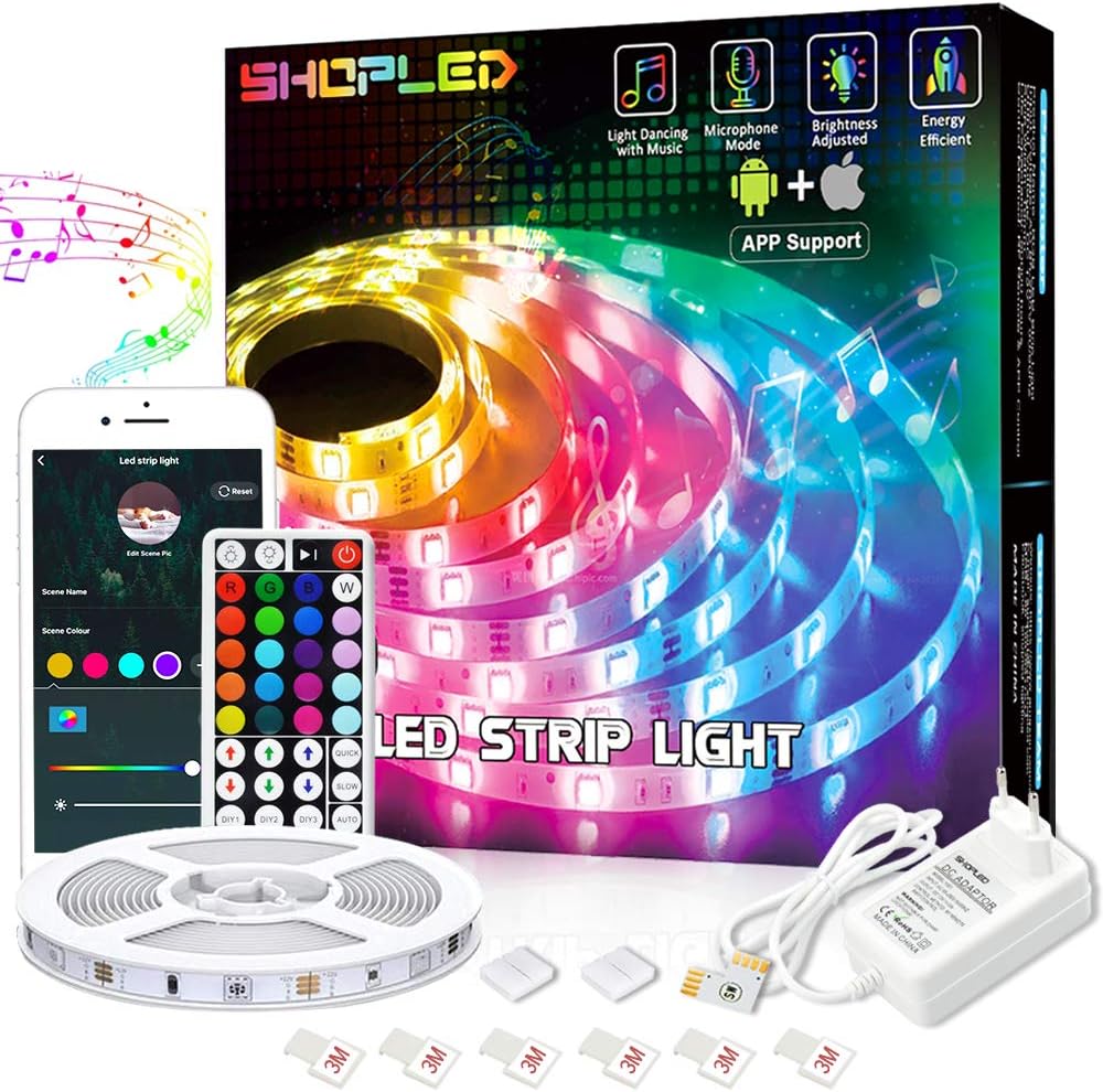 striscia led per camera a basso costo sotto i 20 anni