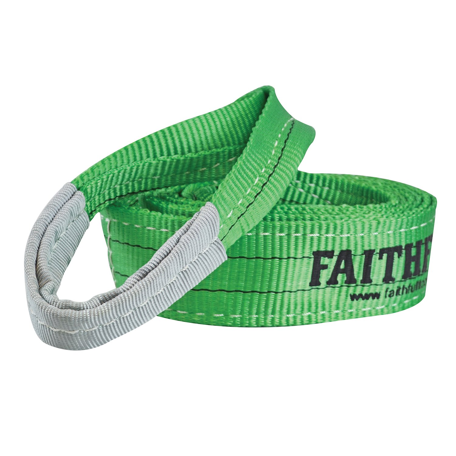 Faithfull Tools FAITDLS2T2M 2 Ton 60 mm x 2 m Lifting Sling Green - Blue