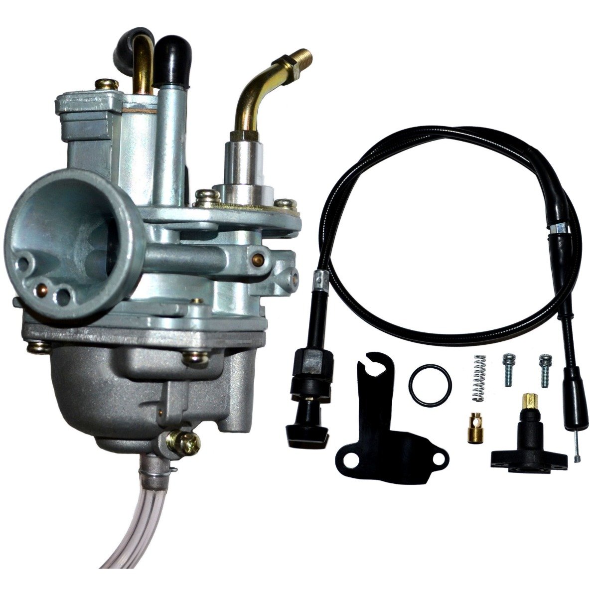 Amazon.com: CARBURETOR POLARIS SCRAMBLER 90 MANUAL CHOKE CABLE 2001-2003  WITH FREE CABLE NEW: Automotive