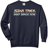 Star Trek DS9 Deep Space Nine Chrome Logo Premium T-Shirt Comfort Colors Adult Sweatshirt