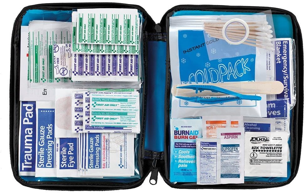 200 Piece Softbag First Aid Kit - - 