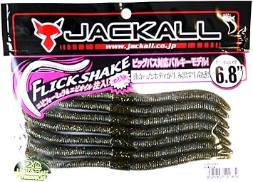 Amazon Jackall ジャッカル ワーム フリックシェイク 6 8インチ ヨシノボリブルー Jackall ジャッカル ルアー