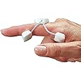 Rolyan Sof-Stretch Extension Splint, X-Large, White, Finger Brace & Knuckle Immobilization Device, Recovery & Rehabilitation Aid for Edema, Joint Extension & Contractures, Support for Injured Fingers