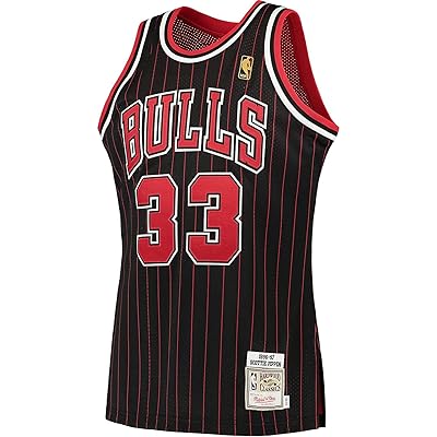 Black and red scottie pippen jersey Clearance