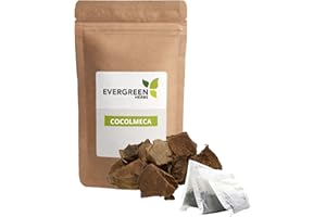 Evergreen Herbs Tea Bags (Cocolmeca) - Resealable Stand Up Pouch to Ensure Freshness!