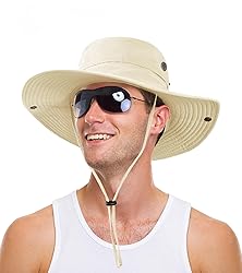 Sun Hat for Men Women UPF 50+ Fishing Hat Wide Brim