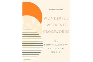 New York Times Games Wonderful Weekend Crosswords: 50 Friday, Saturday, and Sunday Puzzles