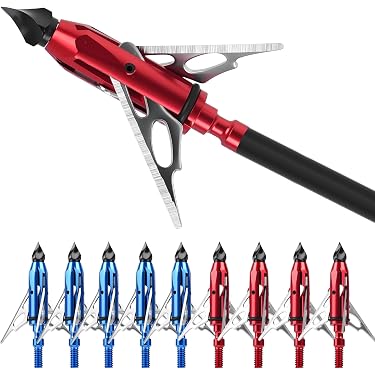 TRUMP Edition Beast Broadheads - Mechanical Archery Broadheads With Bone-Evading Technology