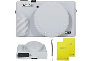 SZHSYJY Case for Canon Powershot G7 X Mark III Digital Camera,Soft Silicone Case for Canon Powershot G7X Mark III DSLR Camera