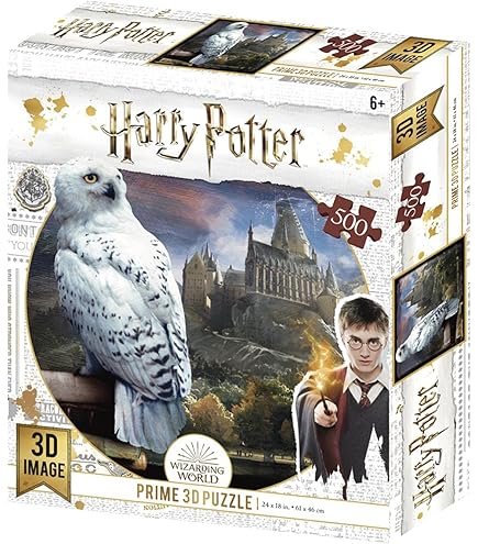 Amazon.com: Prime 3D - Harry Potter 3D Jigsaw Puzzle | 500