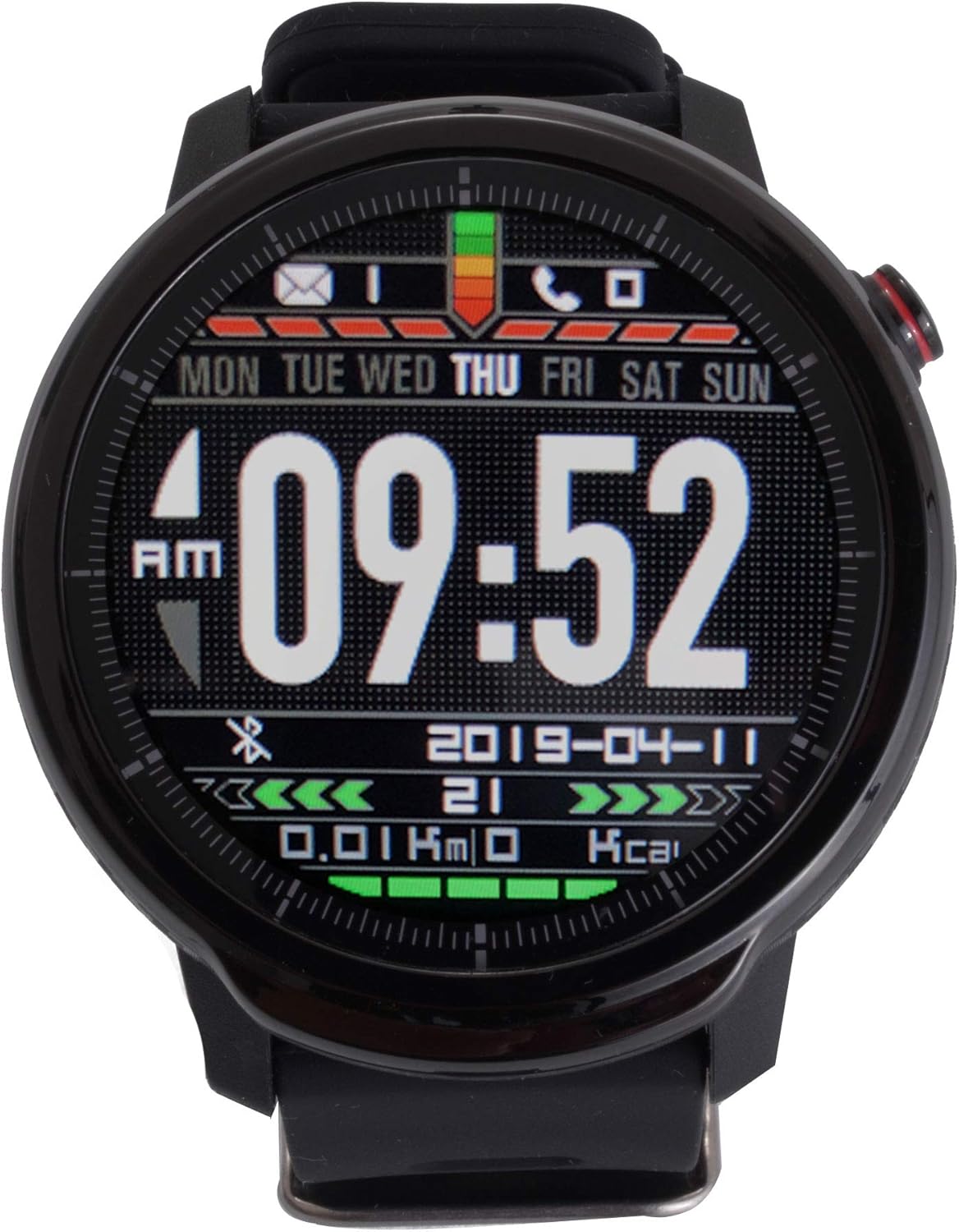 MOBO Smartwatch Strong Reloj Inteligente Bluetooth Color Negro Electrónicos