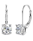 Blahanna Moissanite Earrings,1.0ct-2.0ct D Color