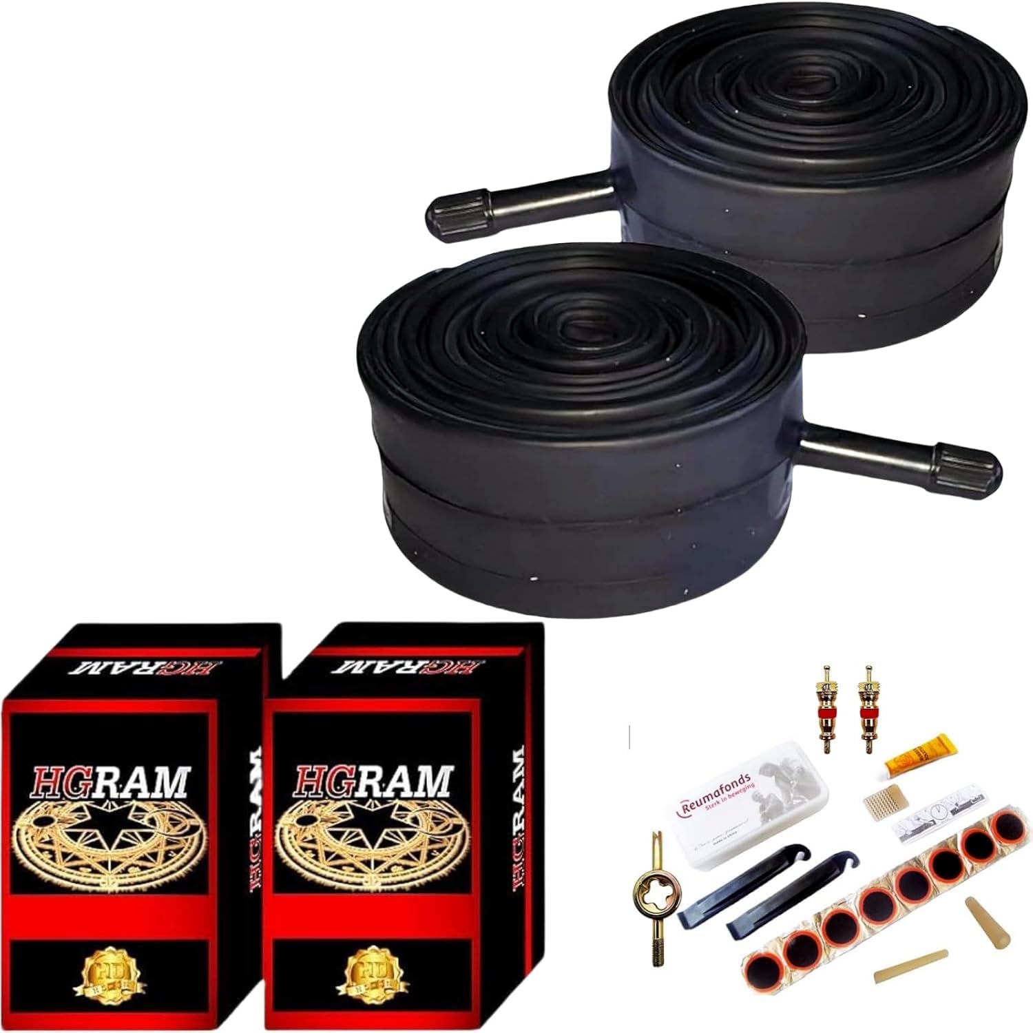 Photo 1 of 28" x 1-3/8" 1-5/8" 700x35/37/40/42/43/38c Bike Tubes, 40-622 700c Bicycle Tire Inner Tube (AV 32mm)