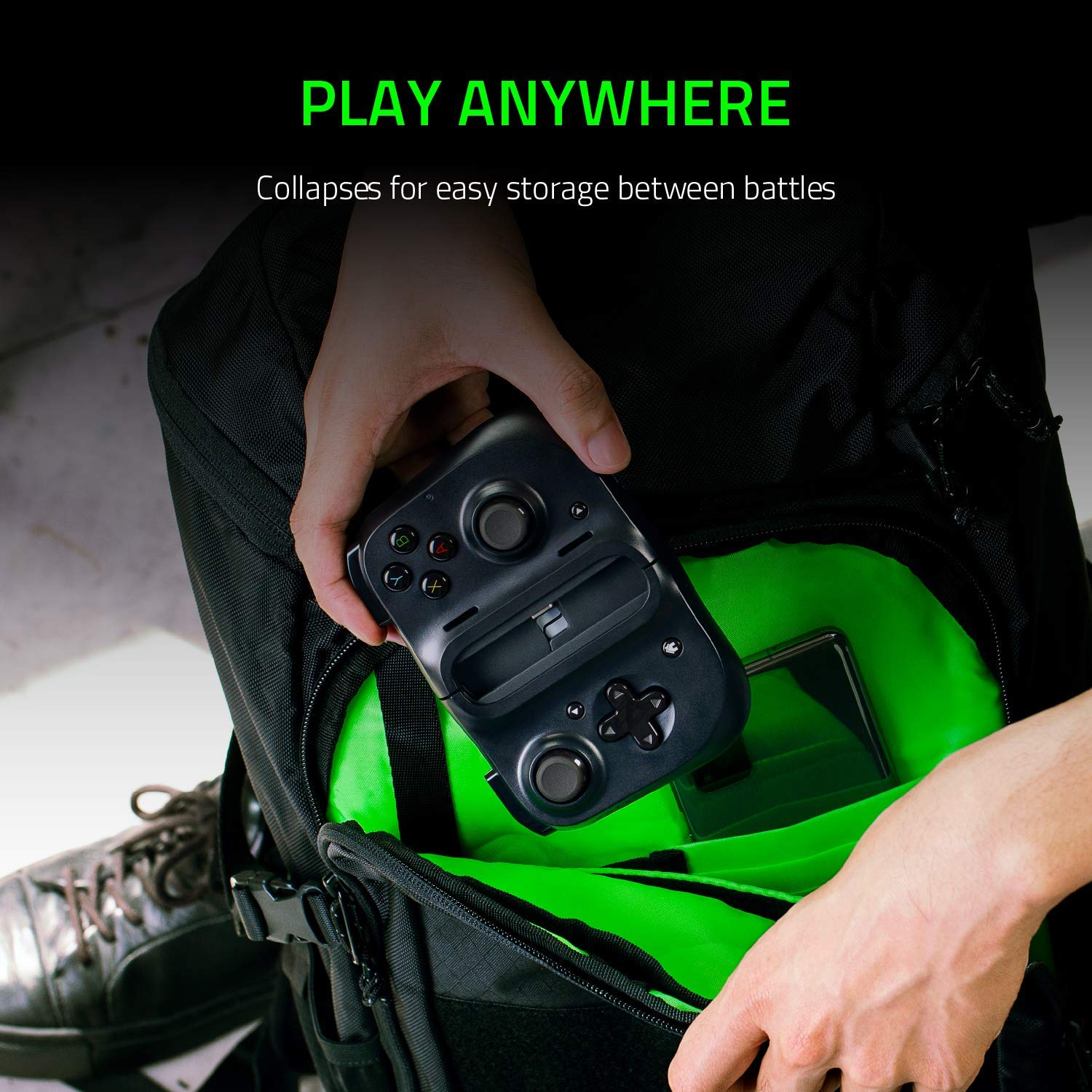Razer Kishi Mobile Game Controller/Gamepad for Android (Renewed)