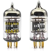 LINLAI Aurora Series 12AX7 / ECC83 Preamp Vacuum Tubes,Golden Pins, Dual-Plate Extreme Precision Matched Pair, Elegantly Packaged Gift Box,2 Pack