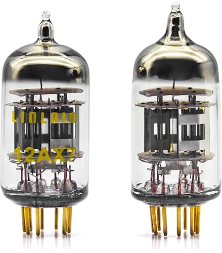 Amazon.com: New Gain Matched Quad (4) JJ Electronics Tesla 12AX7